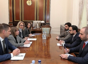 Вице-премьер Тигран Авинян принял посла США