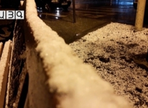 Снежный Гюмри в настоящий момент