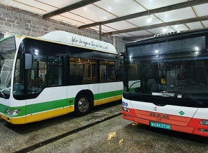 Для ереванского городского маршрута привезли новые автобусы из Германии