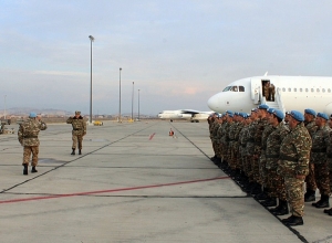 Очередная группа миротворцев завершила свою миссию