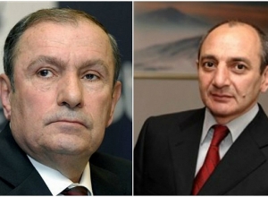 Бако Саакян направил поздравительное послание первому президенту РА Левону Тер-Петросяну