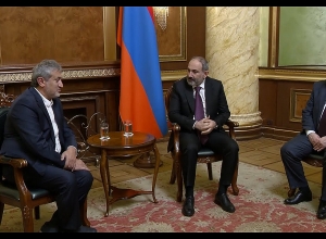 Նիկոլ Փաշինյանը հանդիպում է ունեցել աստղաֆիզիկոս  Գարիկ Իսրայելյանի հետ