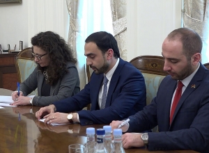 Տիգրան Ավինյանն ընդունել է ԱԶԲ Հայաստանի գրասենյակի նորանշանակ տնօրենին