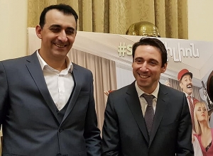 Hayk Marutyan and Mkrtich Arzumanyan meet today after long separation