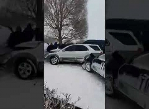 Շղթայական ավտովթար Սևանում