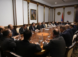 Արմեն Սարգսյանը հանդիպել է Հայաստանի առևտրային բանկերի ղեկավարների և ներկայացուցիչների հետ