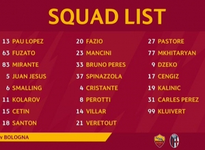 Генрих Мхитарян заявлен на предстоящий матч «Ромы»