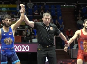 Ըմբշամարտի ԵԱ. Միհրան Ջաբուրյանը մտավ կիսաեզրափակիչ