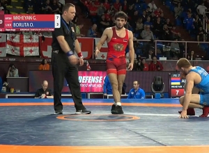 Ըմբշամարտի ԵԱ. Գևորգ Մխեյանը կպայքարի բրոնզե մեդալի համար