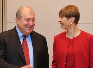 Армен Саркисян направил президенту Эстонии поздравительное послание