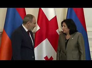 Փաշինյանը հանդիպել է Վրաստանի նախագահ Սալոմե Զուրաբիշվիլիի հետ
