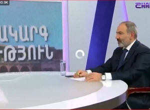 Nikol Pashinyan gives interview to Shant TV