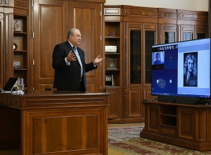 Նախագահ Արմեն Սարգսյանը հեռավար դասախոսություն է կարդացել