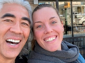 Unique wedding of Olympic champion