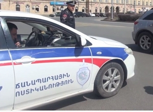 Ոստիկանության աշխատանքը Գյումրիում