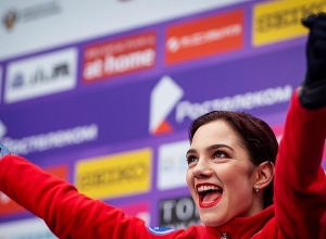 Armenian figure skater Evgenia Medvedeva urges to fight against coronavirus