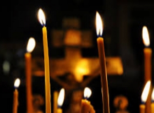 Святое причастие в церкви Св. Геворга в Тбилиси: прямой эфир