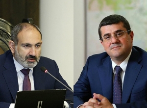 Вы получили мандат народа Арцаха: Никол Пашинян поздравил Араика Арутюняна