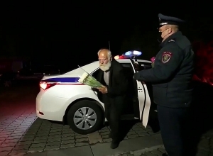 82-ամյա Արտուշ Միրզոյանին պետական մակարդակով ուղեկցեցին Ծիծեռնակաբերդ