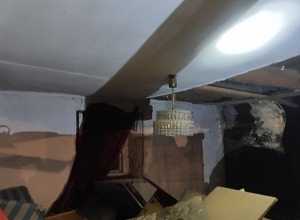 В одном из домов Гюмри произошло обрушение