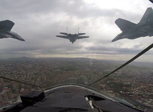 Ռազմական օդաչուների վերջին փորձը՝ մայիսի 9 ի ցուցադրական թռիչքից առաջ