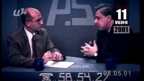 Календарь. 11-е мая: Осканян произносит выражение «Оккупированные территории»