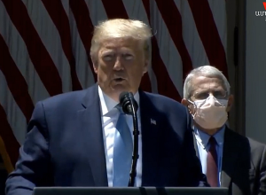 Заявление президента США Дональда Трампа о разработке прививки против коронавируса