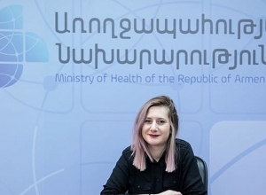 Алина Никогосян больше не будет выполнять обязанности пресс-секретаря министра здравоохранения