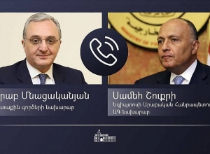 Министры иностранных дел Армении и Египта провели телефонных разговор