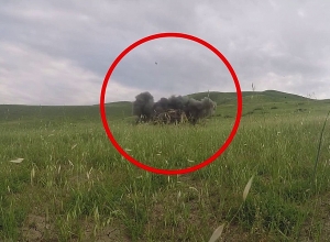 Испытание ударного БЛУ в АО