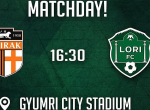 Прямой эфир: «Ширак» - «ФК Лори»: борьба за драгоценные очки