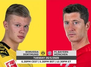 Ուղիղ. «Բորուսիա» (Դորտմունդ) - «Բավարիա». առաջատարների վերջին հանդիպումը