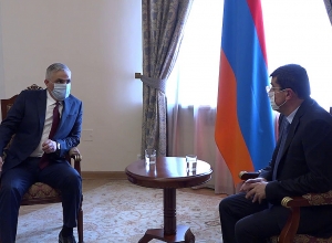 Փոխվարչապետ Մհեր Գրիգորյանը հանդիպում է ունեցել Արցախի Հանրապետության նախագահի հետ