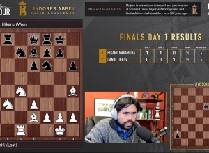 Հիկարու Նակամուրան եզրափակիչ առաջին մրցամարտում հաղթեց Դանիլ Դուբովին