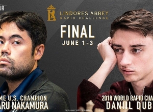 LIVE. final match of Daniel Dubov and Hikaru Nakamura