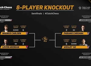 Լևոն Արոնյանը անհաջող մեկնարկեց կիսաեզրափակիչ փուլը