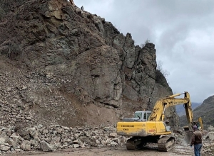 Участок дороги от города Туманян до перекрестка Одзуна временно будет закрыт