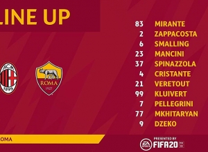 «Միլան» - «Ռոմա». Հենրիխ Մխիթարյանը հայտավորված է մեկնարկային կազմում/ լրացված