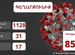 Գեղարքունիքի մարզում հաստատվել է կորոնավիրուսային հիվանդության 31 նոր դեպք