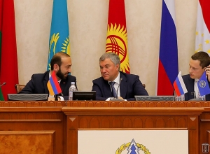 Арарат Мирзоян провел телефонный разговор с Вячеславом Володиным