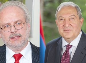 Армен Саркисян провел телефонный разговор с президентом Латвии