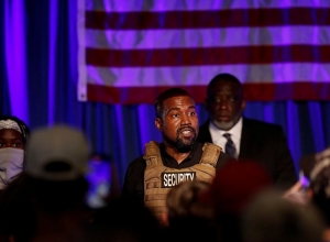 Kim Kardashian's husband Kanye West starts pre-election campaign