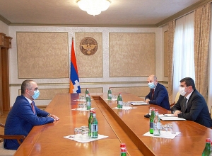 А. Арутюнян принял председателя КГД РА Эдварда Ованнисяна