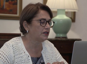 Նունե Սարգսյանը հեռավար զրուցել է Հալեպի «Քարէն Եփփէ» վարժարանի աշակերտների և ուսուցչական կազմի հետ