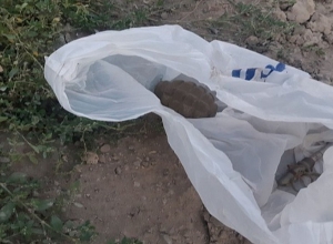 В Гюмри обнаружена граната