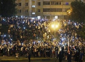 Անցած գիշերը Մինսկում