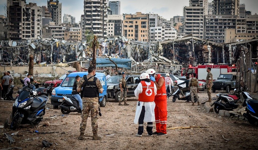 Getty_Original_Massive explosion near port area of Beirut (Photo by Fadel ItaniNurPhoto via Getty Images)
