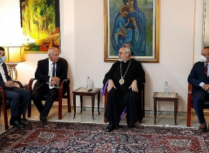 Заре Синанян посетил Национальное Прелатство Ливана