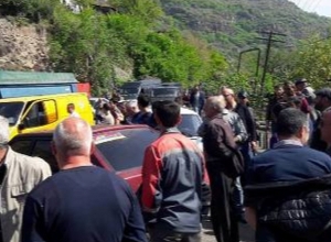 Ալավերդցիներն այսօր փակել են միջպետական ճանապարհը