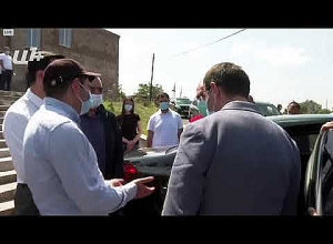 LIVE. Գազիֆիկացվելու են Գեղաշենի մշակույթի կենտրոնը եւ երաժշտական դպրոցը. Նիկոլ Փաշինյան